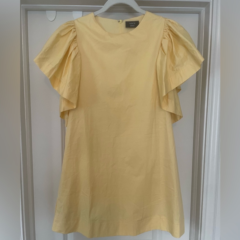 SOLD Vici yellow dress